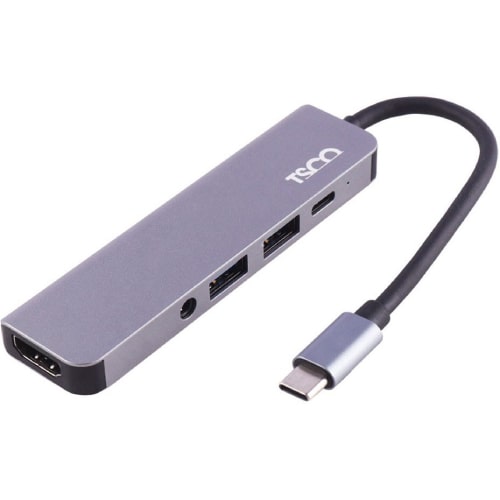 هاب USB-C  تسکو  5 پورت مدل  TSCO THU1160 USB Type-C Hub