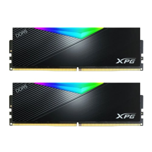رم کامپیوتر ADATA XPG Lancer RGB Black 32GB 16GBx2 5200MHz CL38 DDR5