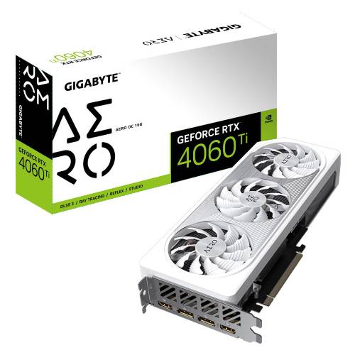 کارت گرافیک گیگابایت مدل GIGABYTE RTX 4060Ti AERO OC 16G