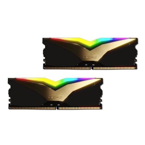 رم کامپیوتر OCPC PISTA RGB 32GB 16GBx2 6000MHz CL32 BLACK LABEL DDR5