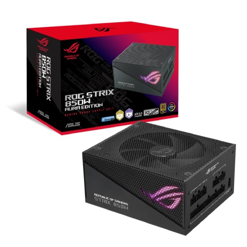 منبع تغذیه کامپیوتر ایسوس مدل ASUS ROG STRIX 850W AURA GOLD