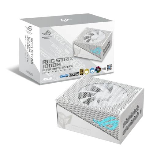 منبع تغذیه کامپیوتر ایسوس مدل ASUS ROG STRIX 1000W AURA WHITE