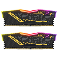 رم کامپیوتر دو کاناله TEAMGROUP Delta TUF RGB DDR4 3200MHz ظرفیت 32GB (2x16GB)