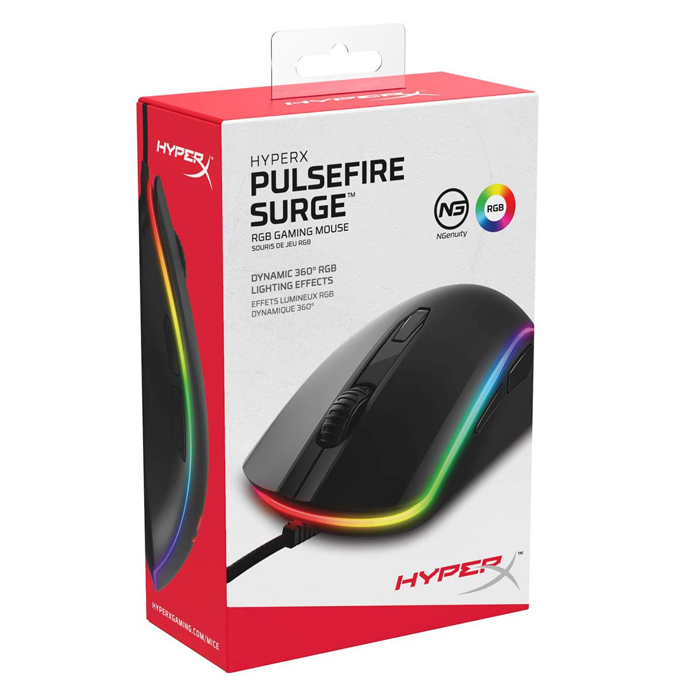 HyperX Pulsefire Surge RGB Wired Optical Gaming Mouse