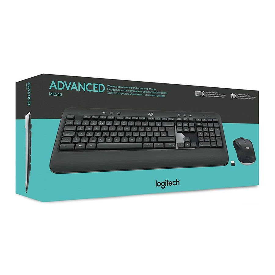 Logitech MK540 Wireless Keyboard and Mouse Combo