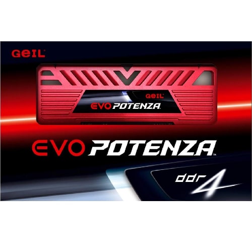 رم کامپیوتر تک کاناله Geil Evo Potenza DDR4 3200MHz ظرفیت 16GB