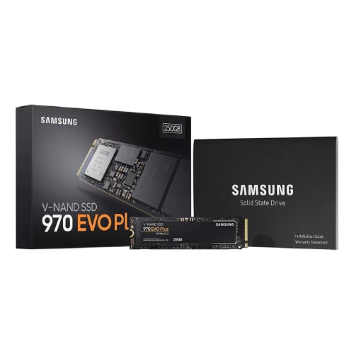اس اس دی استوک SAMSUNG 970 EVO PLUS NVMe M.2 250GB