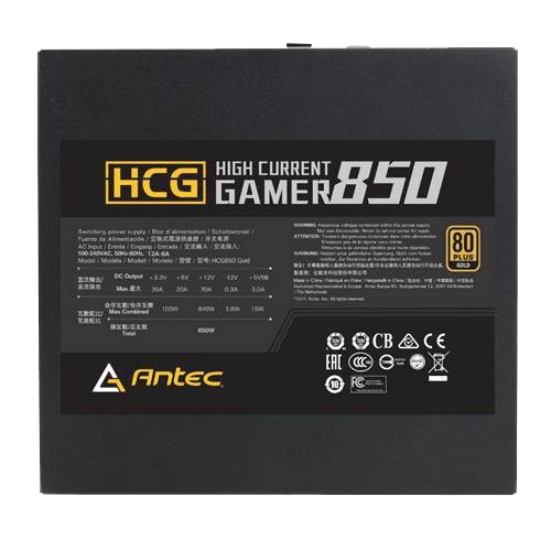 منبع تغذیه کامپیوتر انتک مدل Antec HCG850 Gold