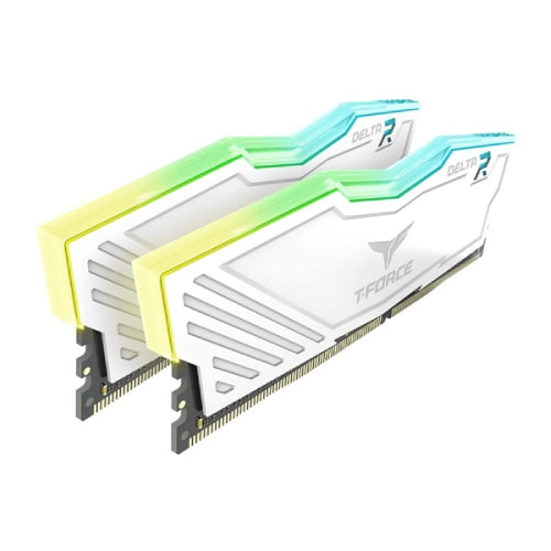رم کامپیوتر دو کاناله TEAMGROUP DELTA RGB DDR4 3200MHz ظرفیت 16GB (2x8GB)