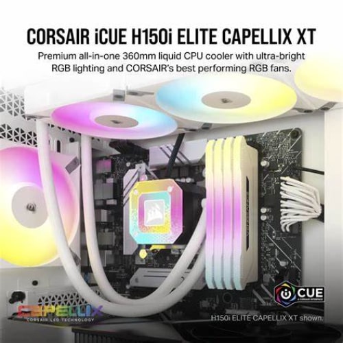 خنک کننده مایع پردازنده Corsair H150i Elite Capellix XT