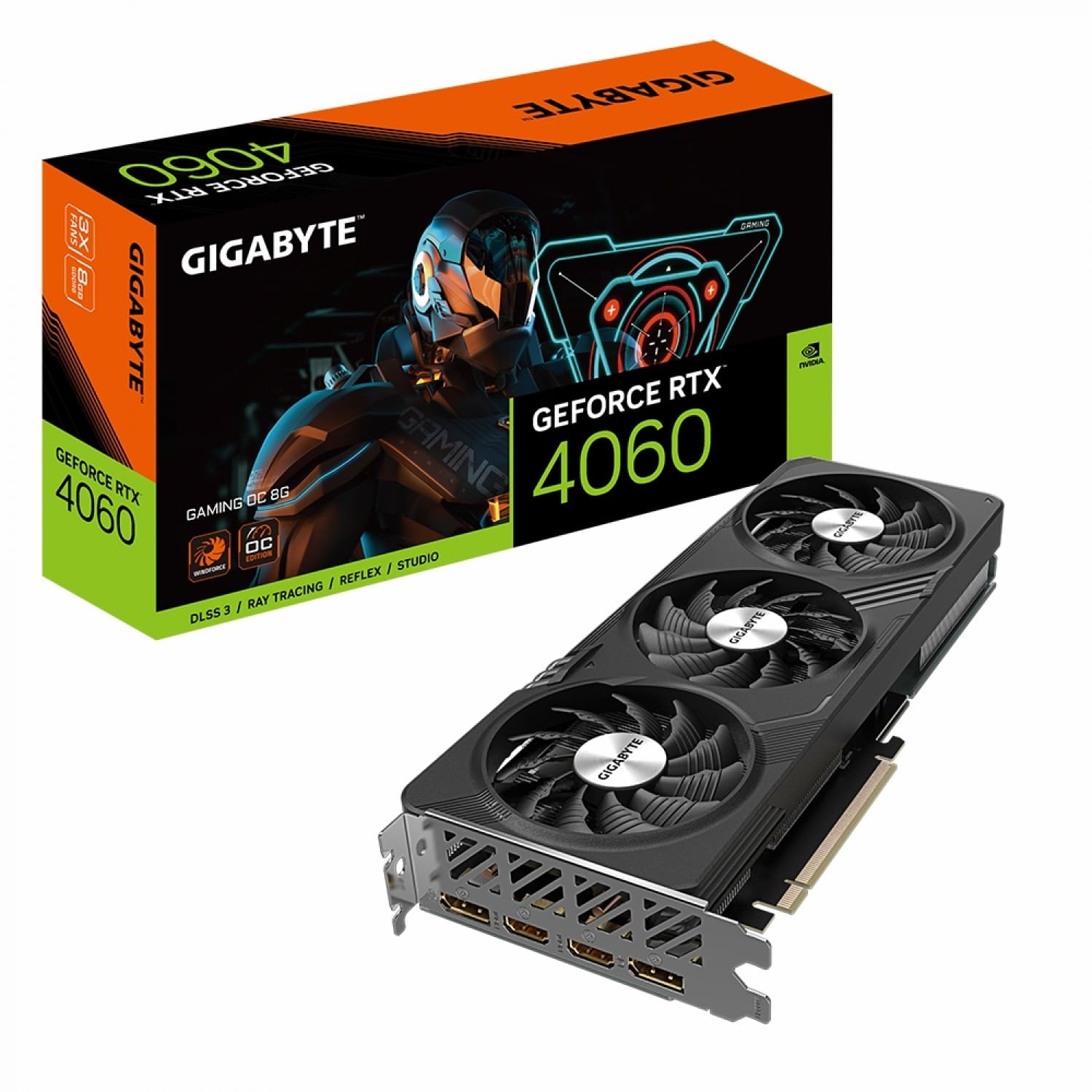 کارت گرافیک مدل  GIGABYTE RTX 4060 GAMING OC 8G