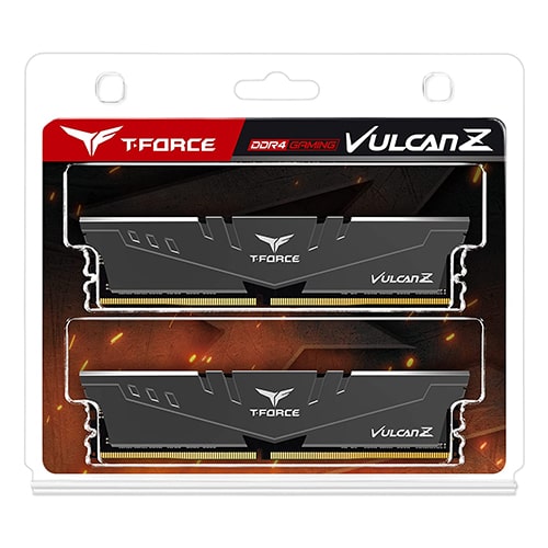 رم کامپیوتر دو کاناله TEAMGROUP T-Force Vulcan Z DDR4 16GB(8GBx2) 3200MHz